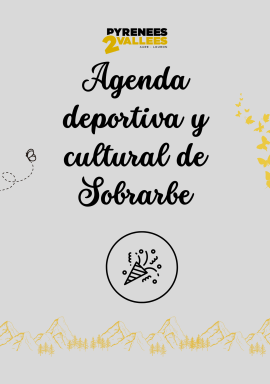 Agenda deportiva y cultural de Sobrarbe