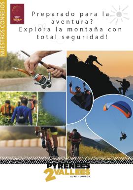 visuel Explora la montaña con total seguridad!