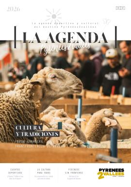 couverture agenda culturel Aure Louron sobrarbe 2026 espganol 
