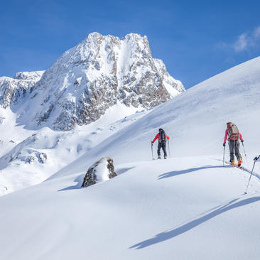 Esquí de travesía en los Pyrénées2vallées