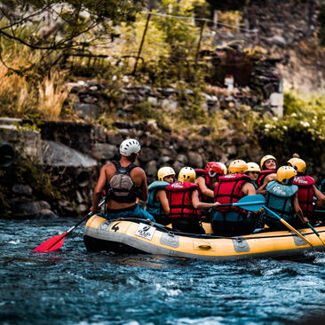 Actividades en aguas bravas