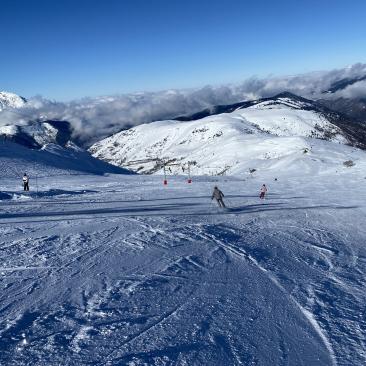 Profiter des dernières neiges