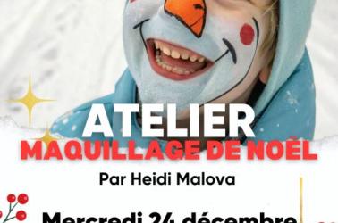 Animations HIVER - maquillage de noel