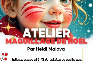 Animations noel - maquillage de noel