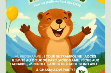 Affiche Estivale Marmotte Piau Aventure - FÊTE DE LA MARMOTTE-2026 VF