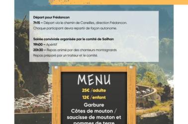 Affiche fête du pastoralisme - Transhumance de Soulan