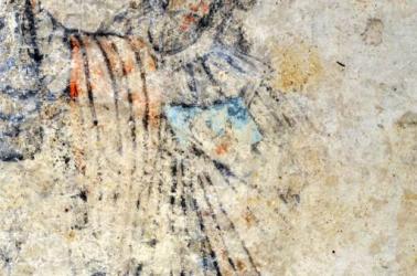 Peinture murale - église Aulon