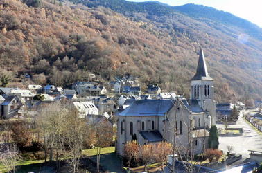 Le village de Bordères-Louron